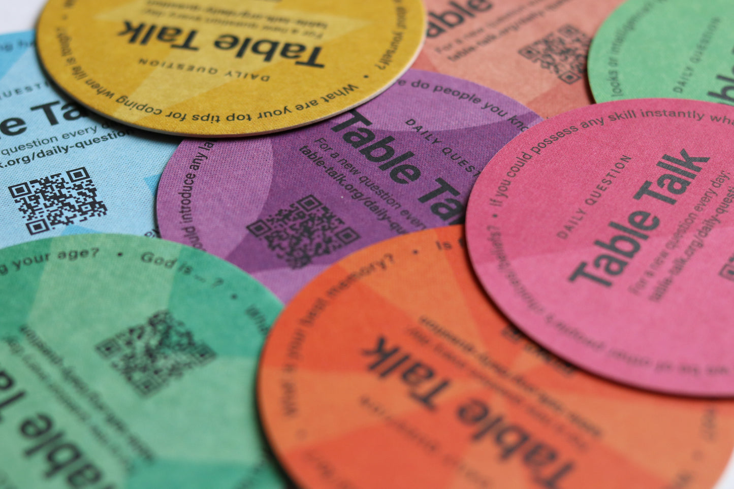 Table Talk Coasters