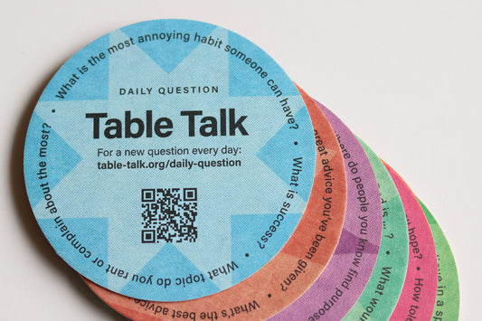 Table Talk Coasters — Preorder