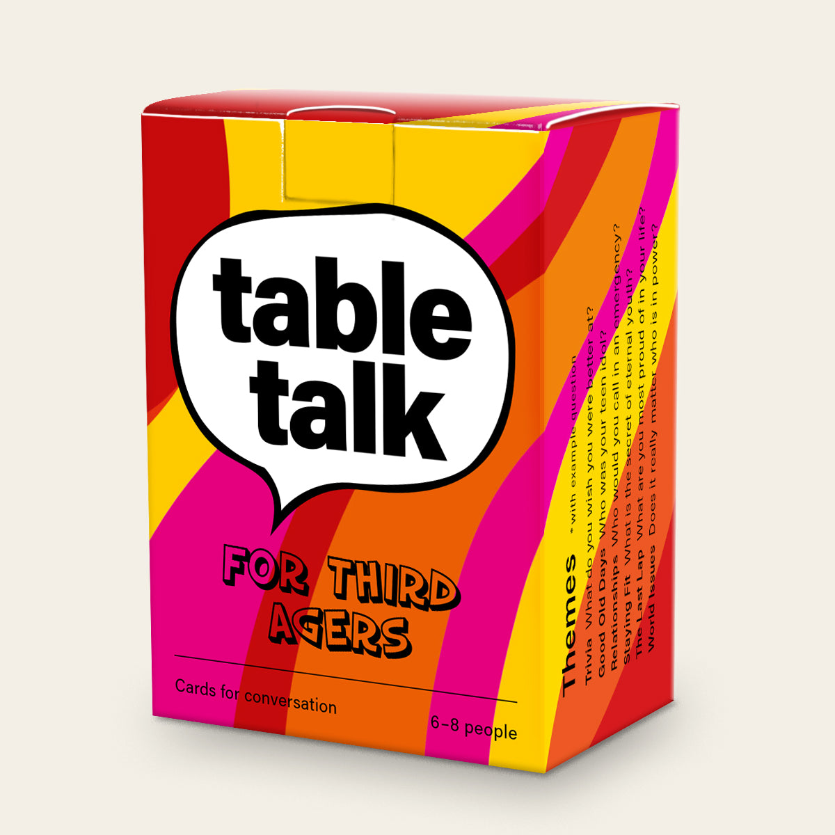 Table Talk for Third Agers